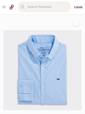 Vineyard Vines Light Blue Oxford Button-Down Shirt